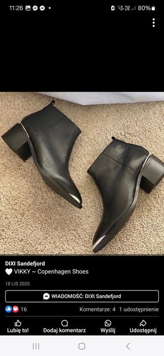 Botki Copenhages shoes vikky