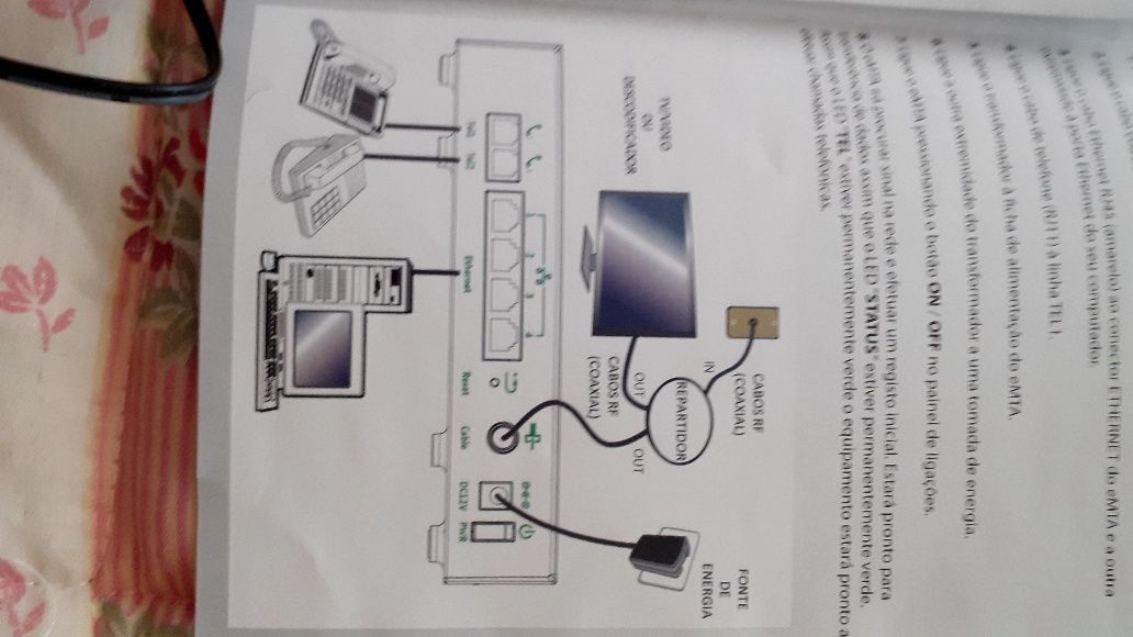 Aparelho descodificador de internet