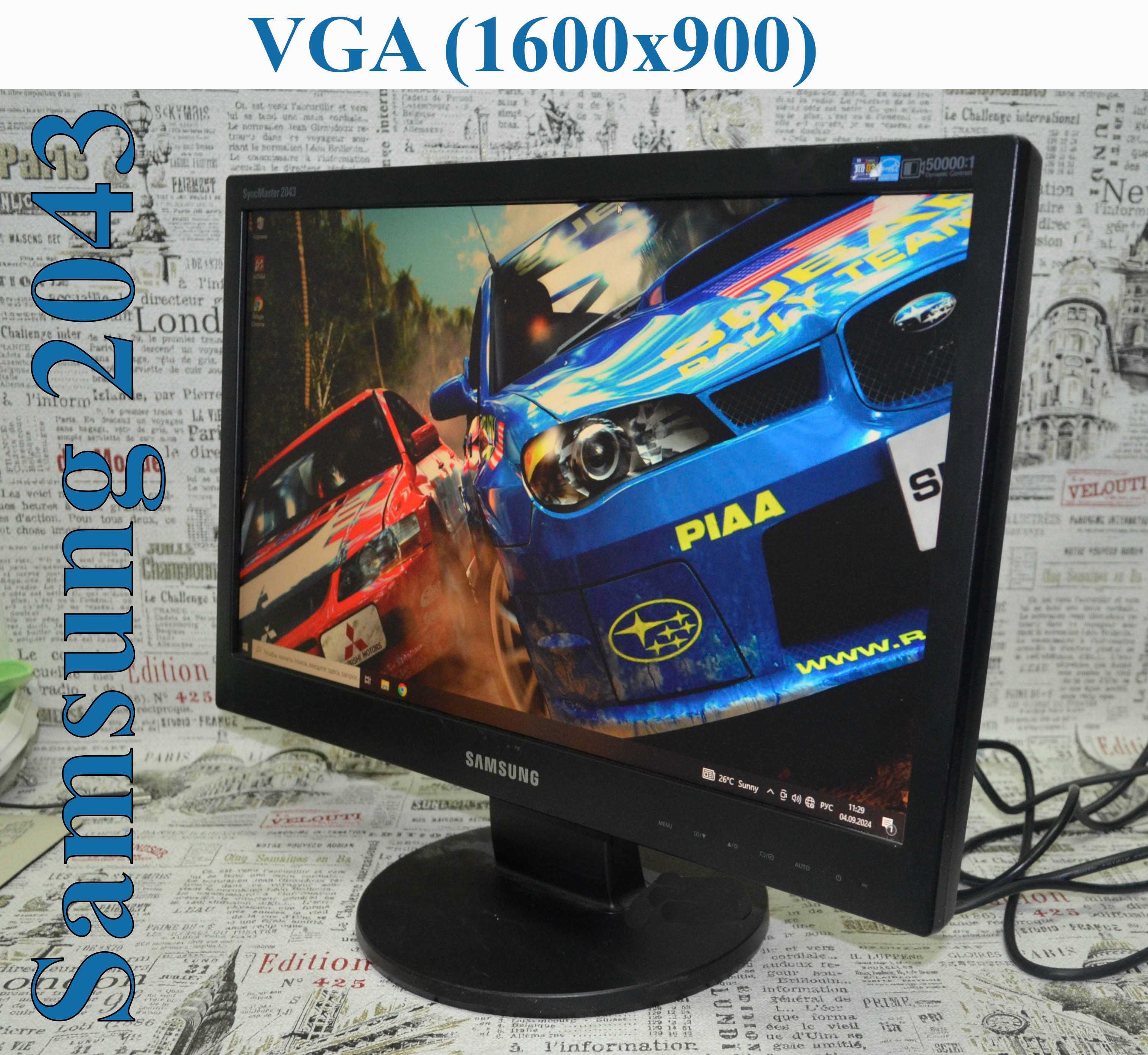 ЖК мониторы Samsung 20" (1600х900) . Хорошее состояние! Гарантия!