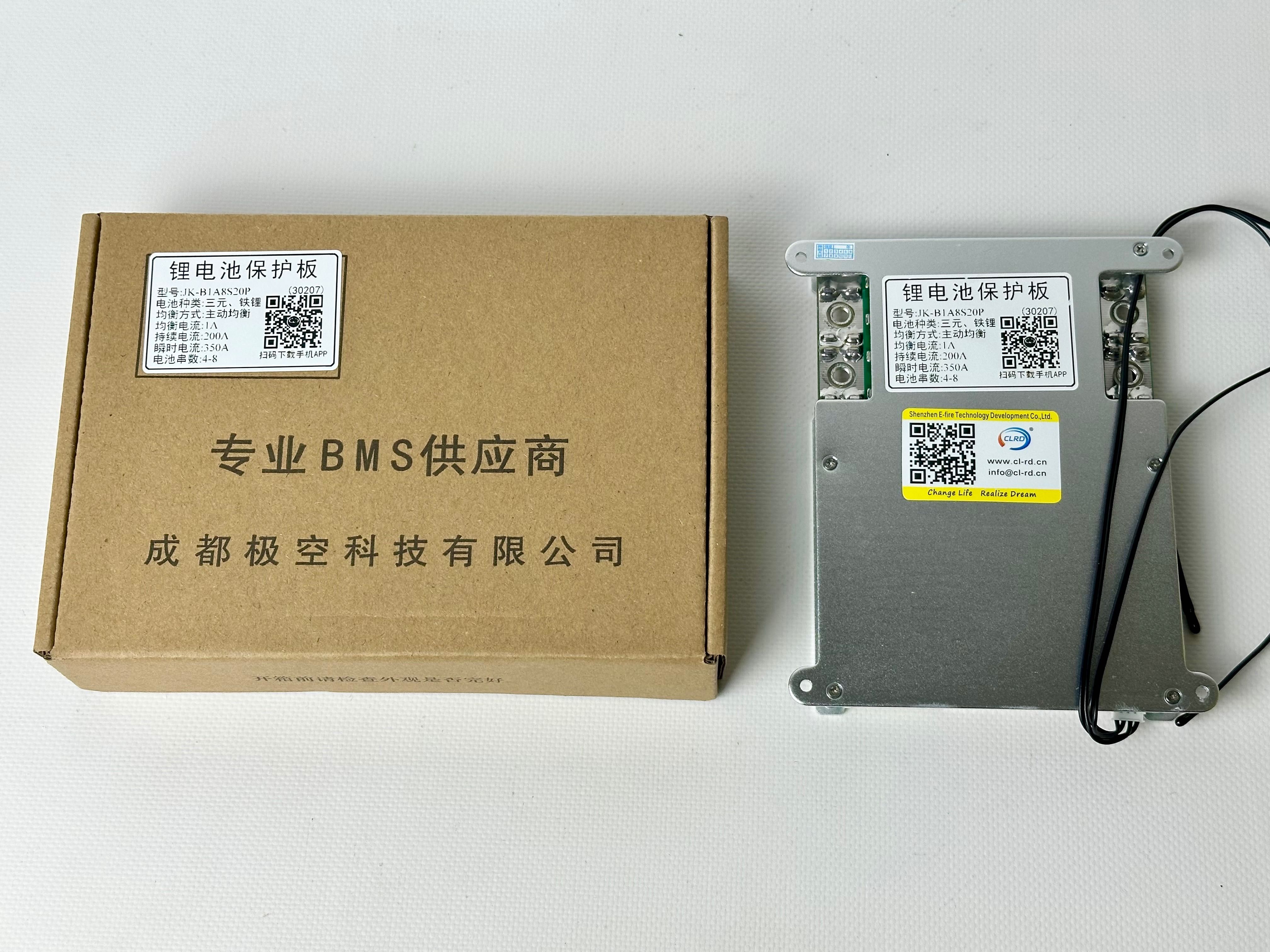 SMART BMS JiKong B1A8S20P 4S-8S 200A-350A (балансир 1А)
