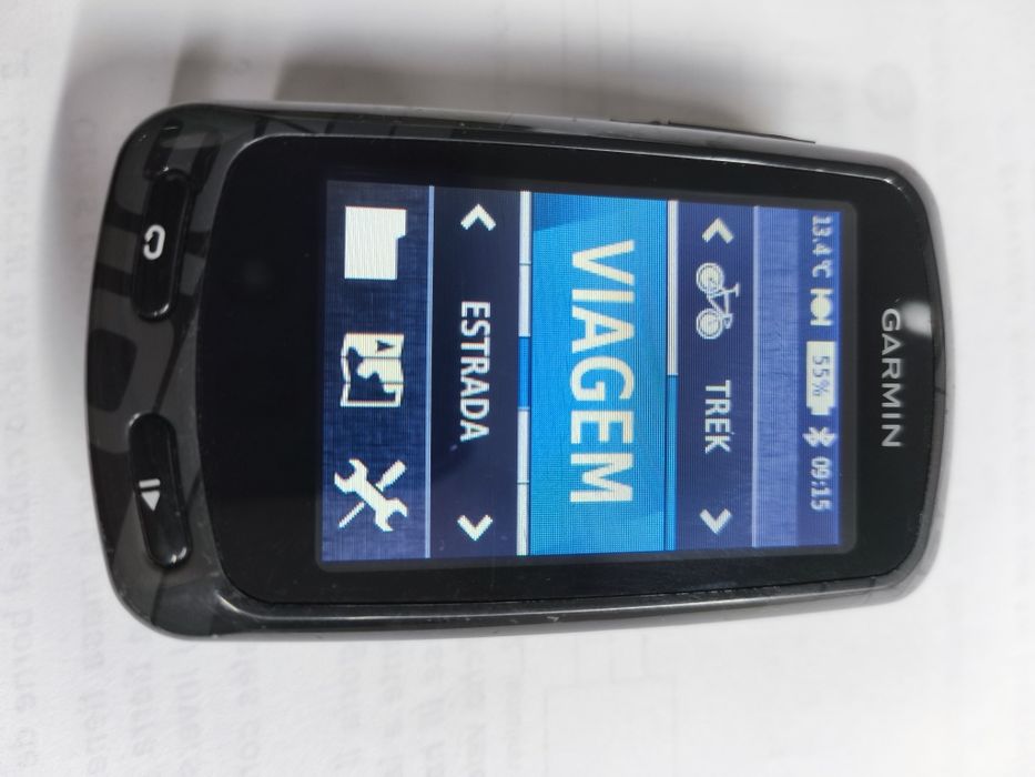 Vendo Garmin 810 a funcionar corretamente