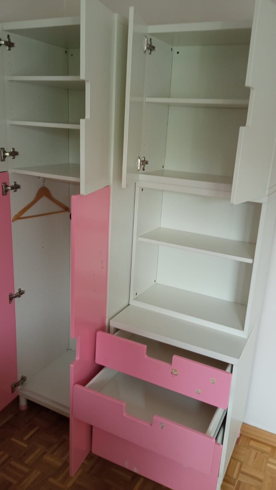 Szafa dziecięca - zestaw IKEA Stuva
