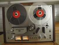 Akai GX 4000D po serwisie, szpule z taśmą