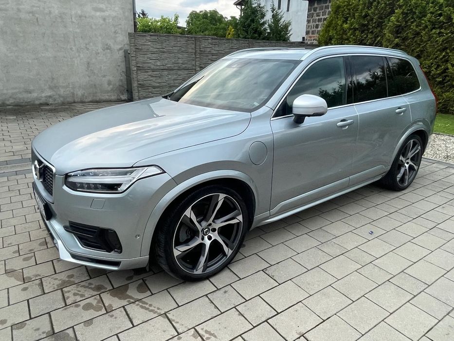 Volvo XC 90 T8 R design, Krajowy, Serwisowany ASO, gwarancja do 03.2027r. F-VAT