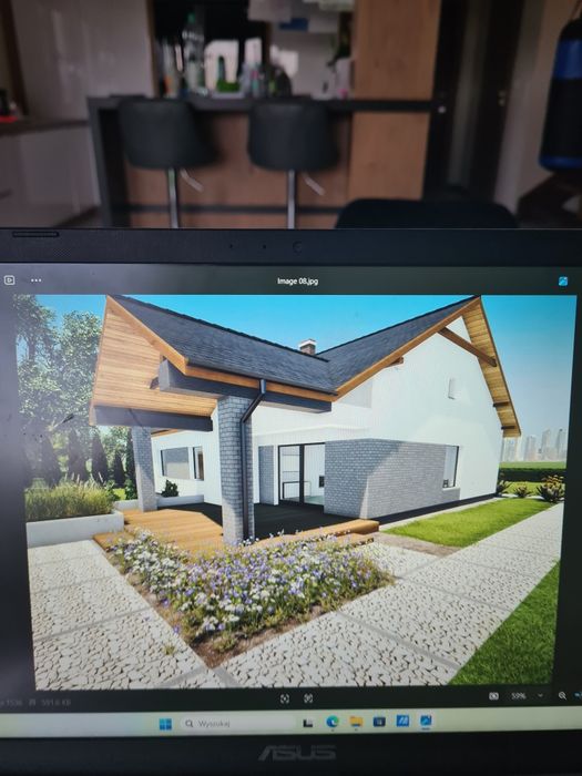 Nowa cena. Sprzedam dom parterowy z garażem