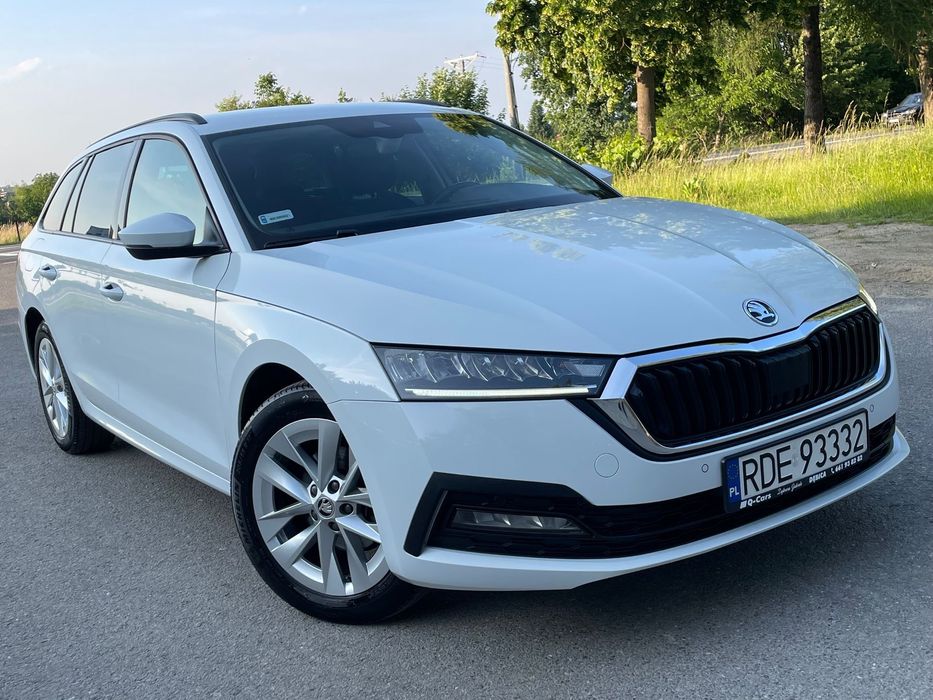 Skoda Octavia DSG Automat Full Led Bezwypadkowy Serwis Salon PL Fv VAT 23% Zadbany