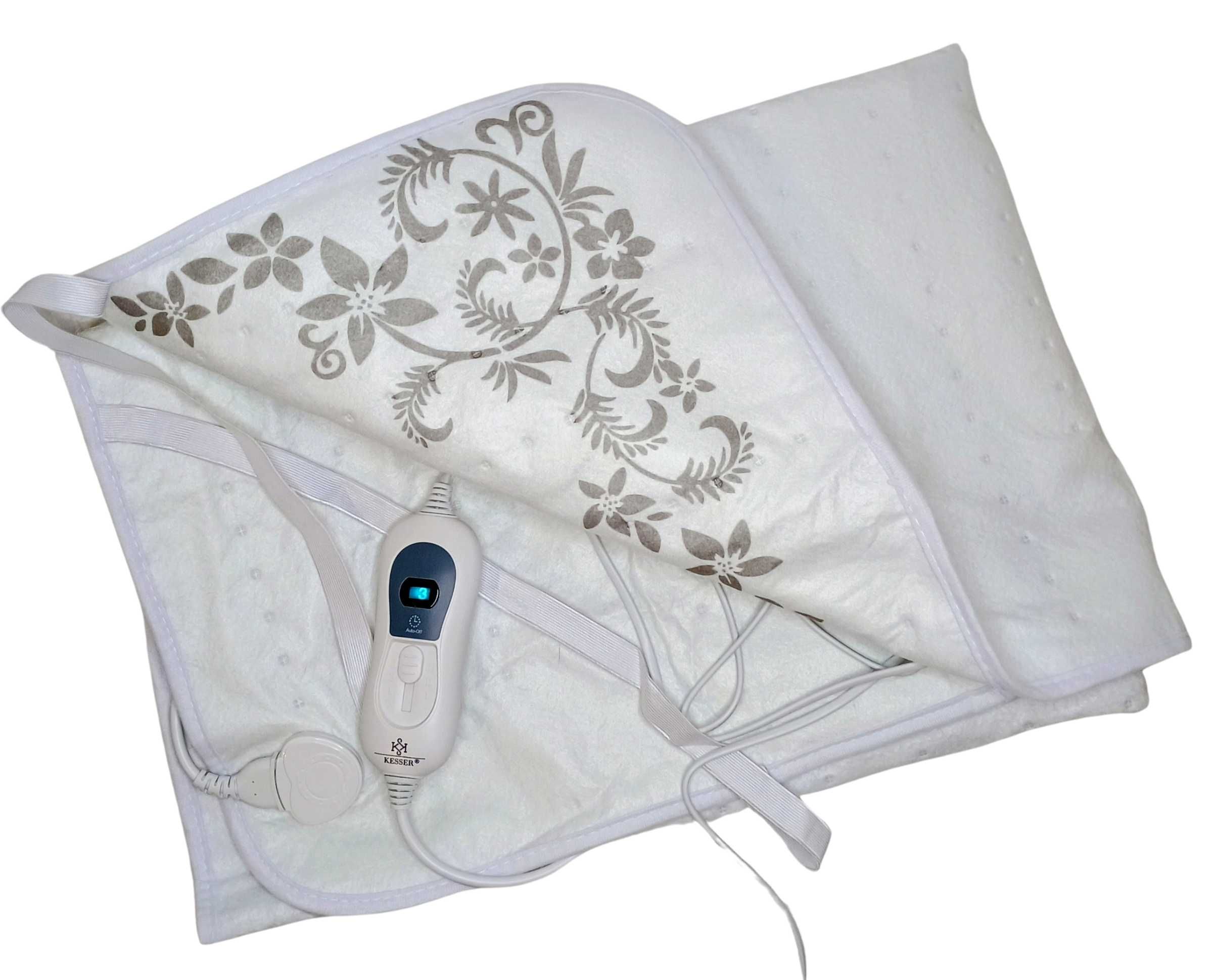 Podgrzewana Mata na Łóżko KESSER Biała z wzorem 150x80 cm 3 Poziomy