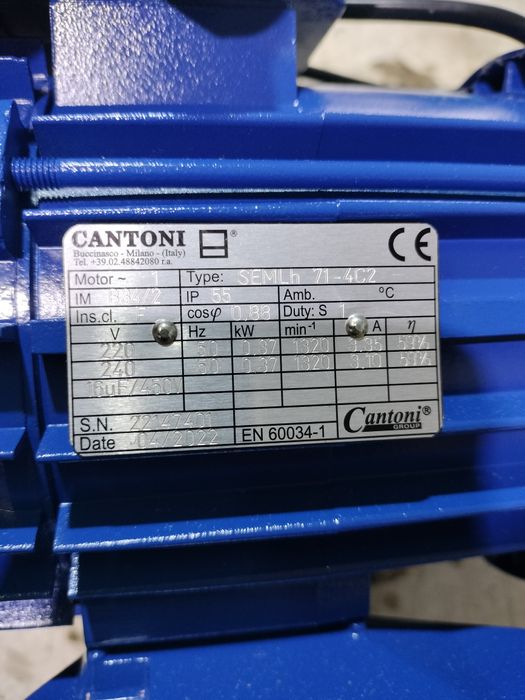 Silnik 1 fazowy CANTONI