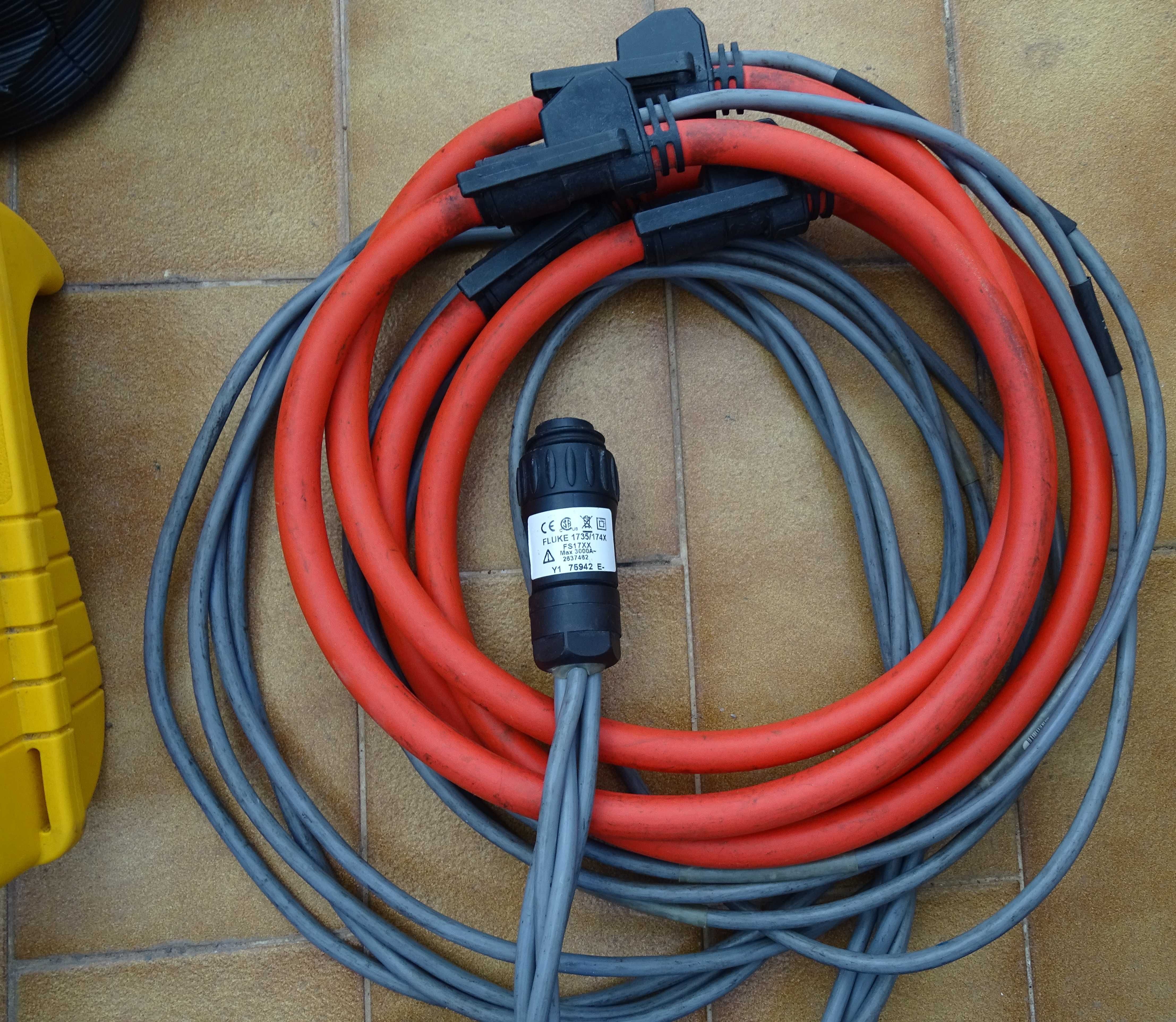 Fluke 1735 analisador registador de qualidade de energia trifásico
