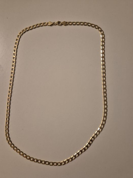 Zloty Łańcuszek Pancerka 22g 14k