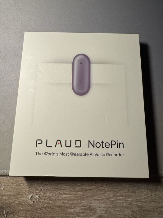 Dyktafon AI Plaud NotePin Liliowy