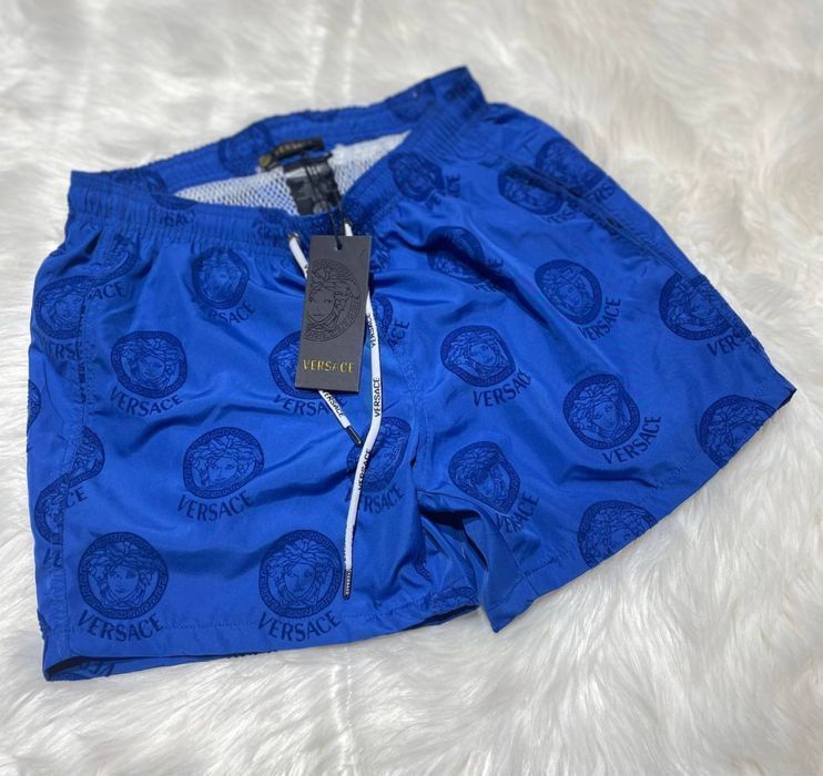 Плавательные пляжные шорты DOIR  велюровый рисунок louis vuitton