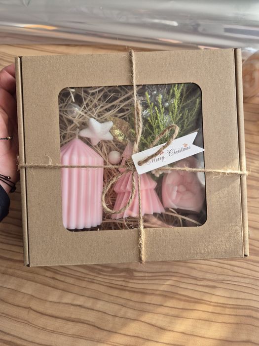 Swiece sojowe recznie robione