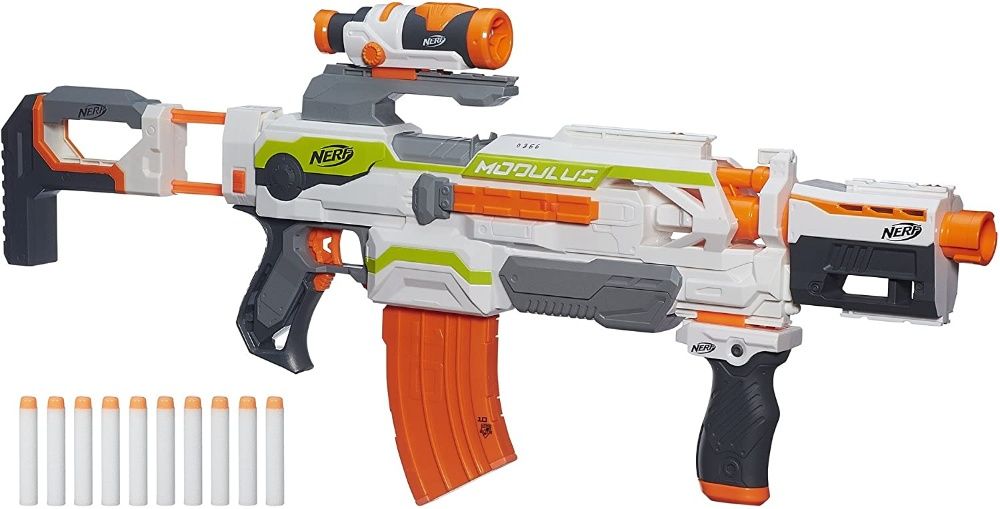 Нерф Модулус Новый Оригинал nerf Modulus ECS-10 + 20 доп пуль