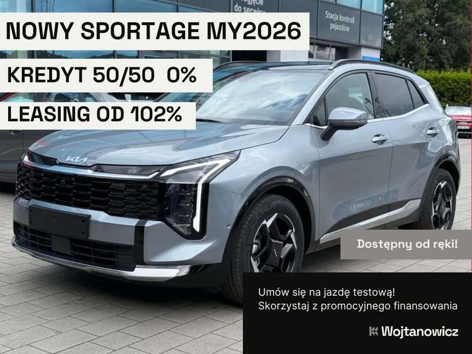 Kia Sportage NOWY BUSINESS LINE z pakietem DRIVE WISE oraz dachem panoramicznym