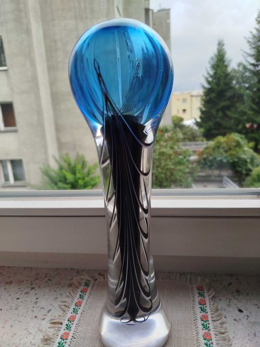 Adam Jablonski, niespotykany rarytas wazon sygn. 30cm, 2 kg, LUXUS