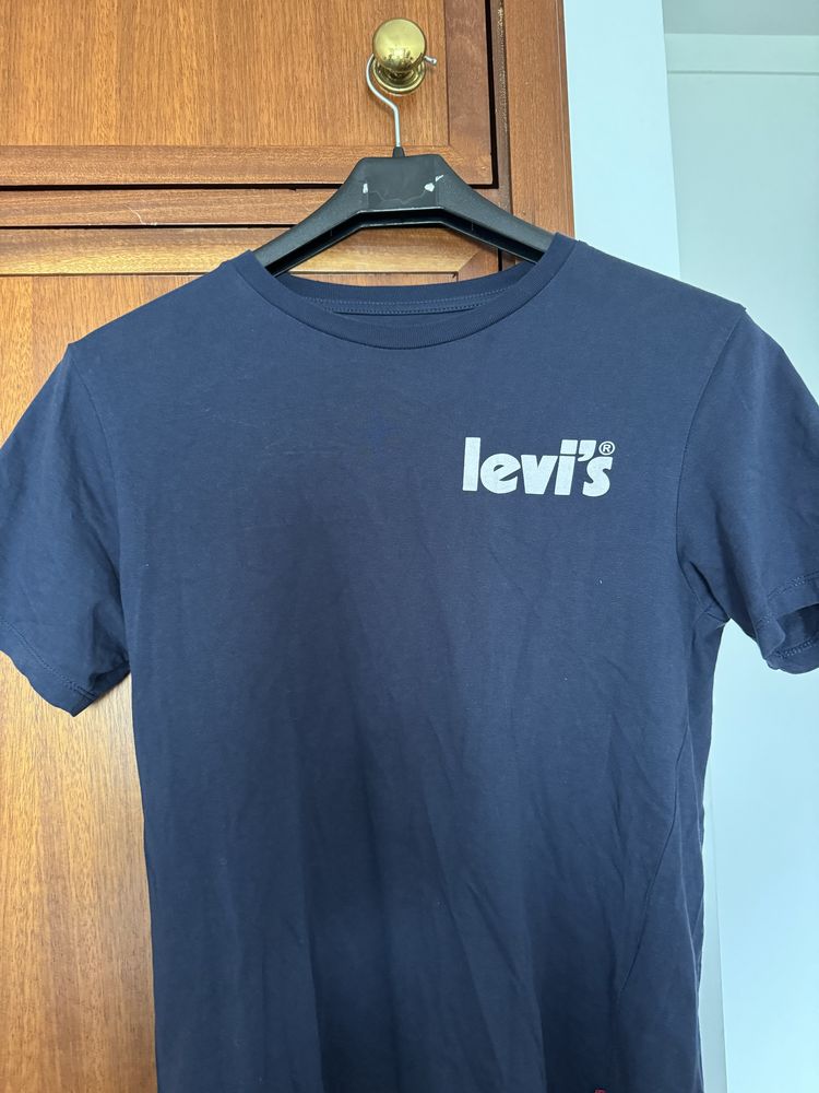 Tshirts  Levi’s -  S preto branco e azul