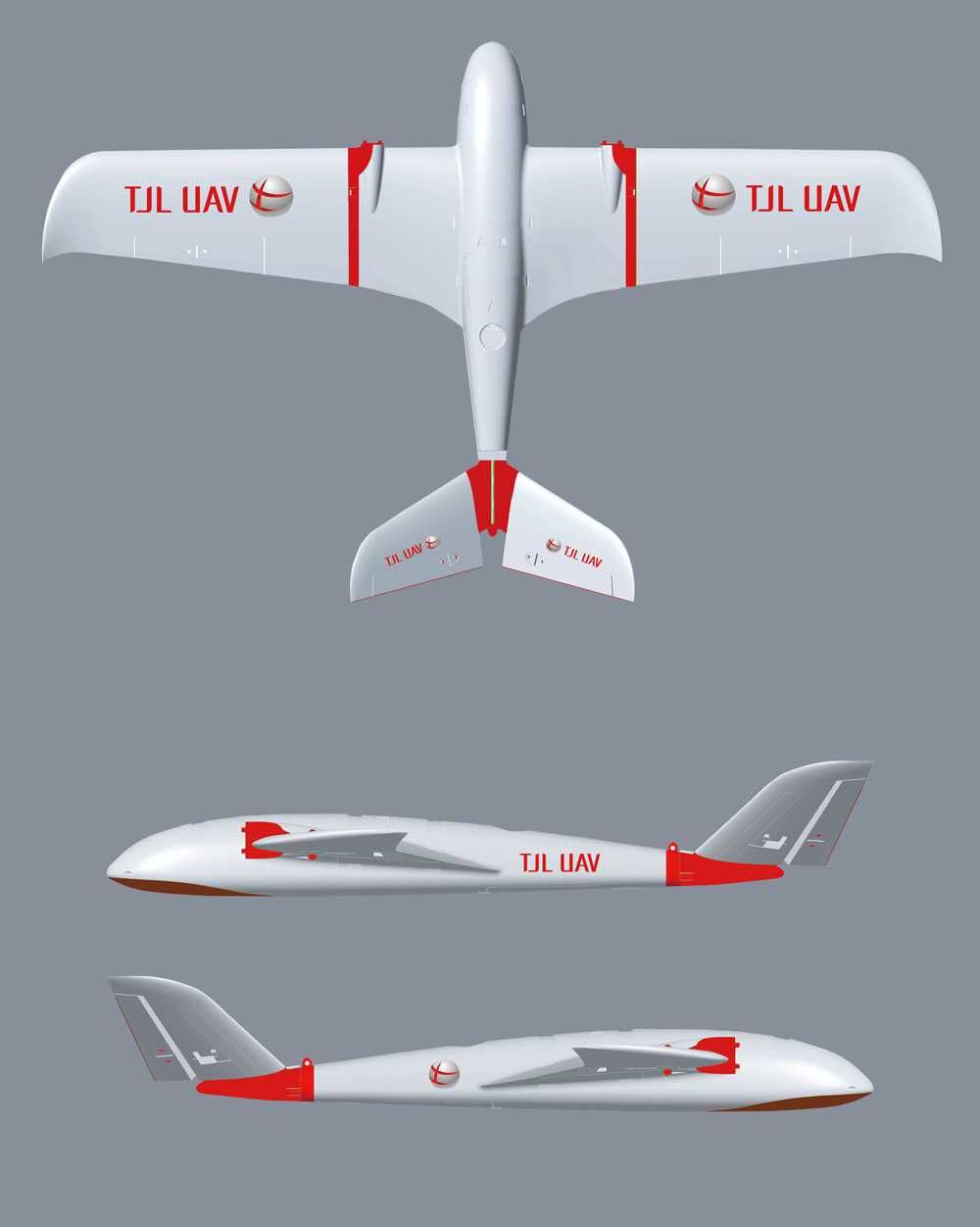 NOWY samolot RC X-UAV TJL Mini Goose 1800mm, komplet, wersja PNP