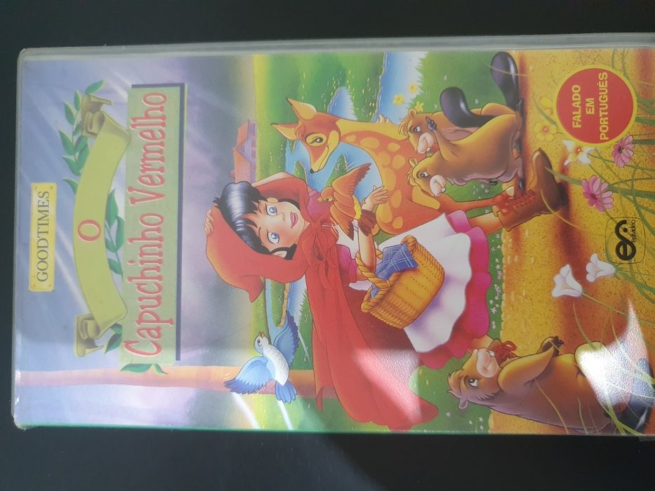 Belissimos filmes infantis em cassete VHS
