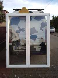 KR HAUS drzwi 170x210 tarasowe białe Ru używane okna drzwi POZNAŃ