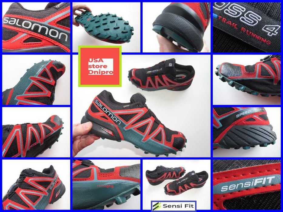 Кроссовки мембранные, трейловые Salomon Speedcross 4 GTX р 45 (29.5см)