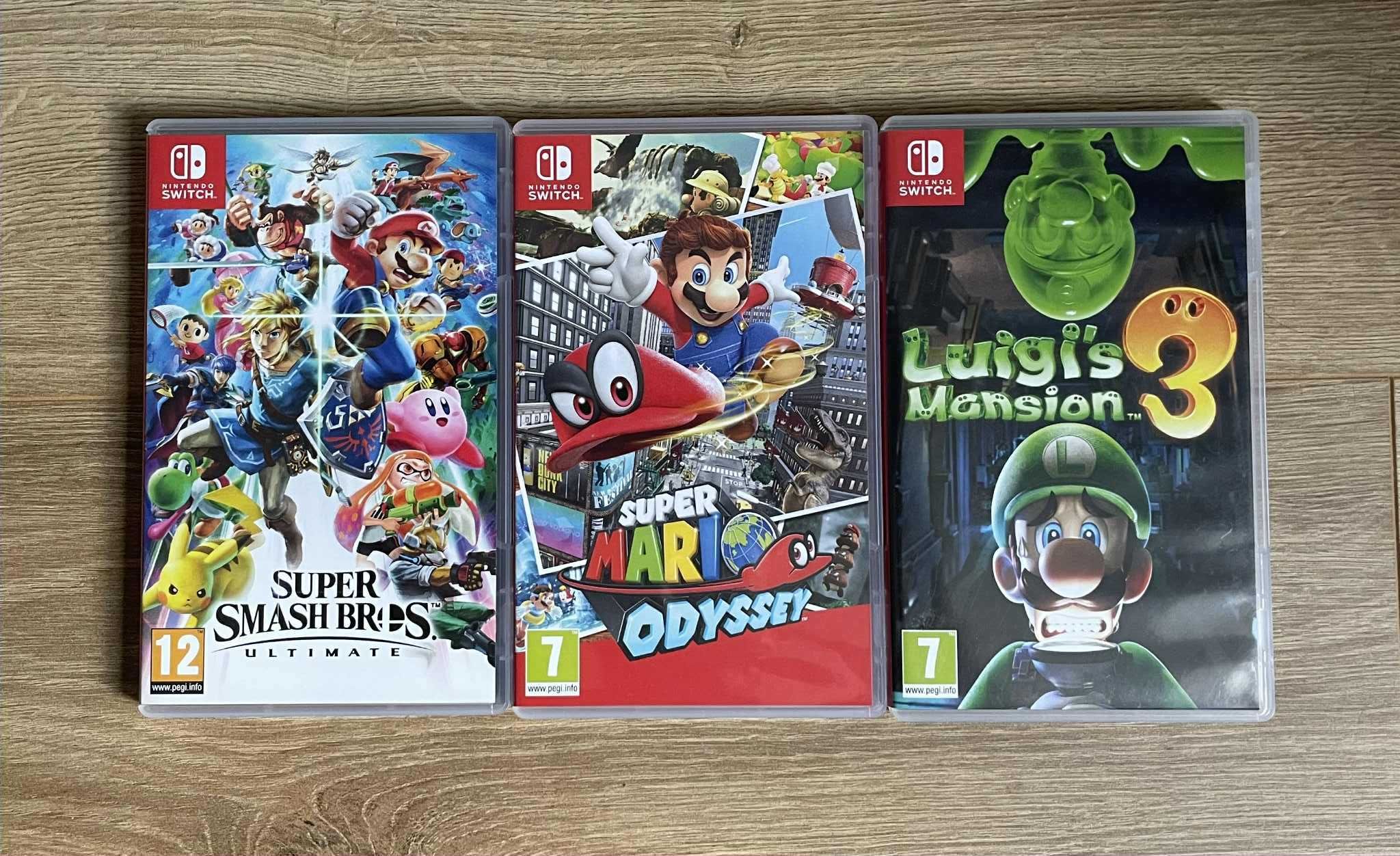 Nintendo Switch Na Rodzinne Wyjazdy Oryginalne Akcesoria GRATIS 3 GRY