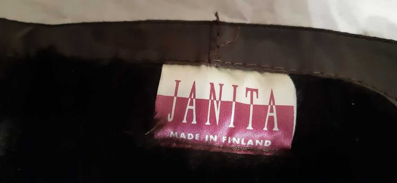 Высококачественные износостойкие б/у зимние сапоги Janita (Финляндия).