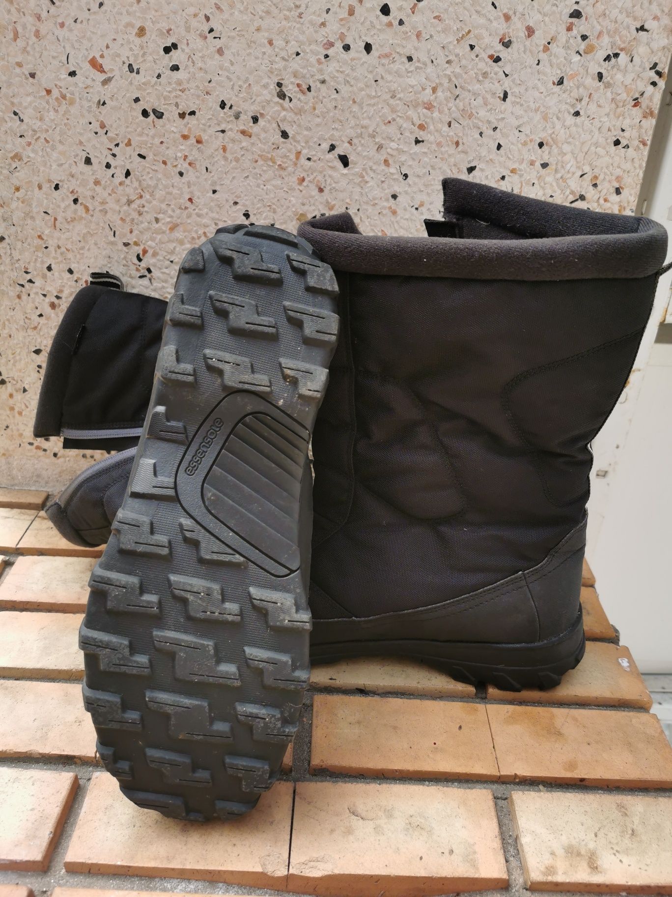 Botas quentes para neve