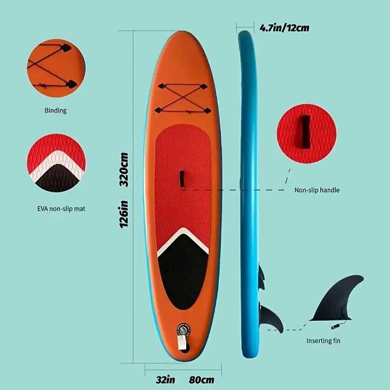 НОВА SUP-дошка Стійка Надувна Серфінгова Дошка +комплект Аксесуарів