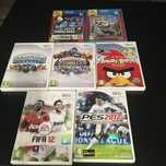 vários jogos para Wii