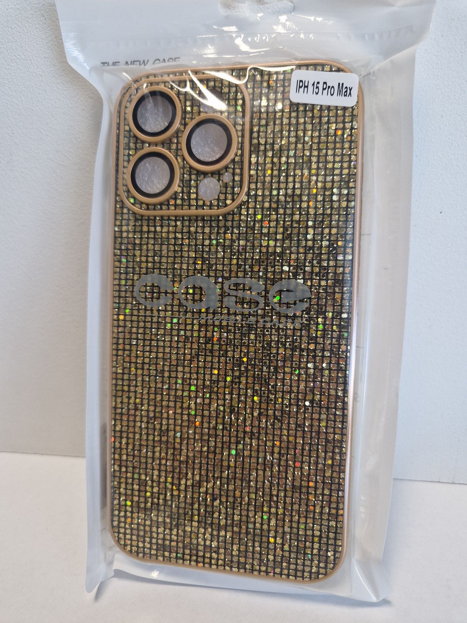 Flash Case do Iphone 15 Pro Max złoty