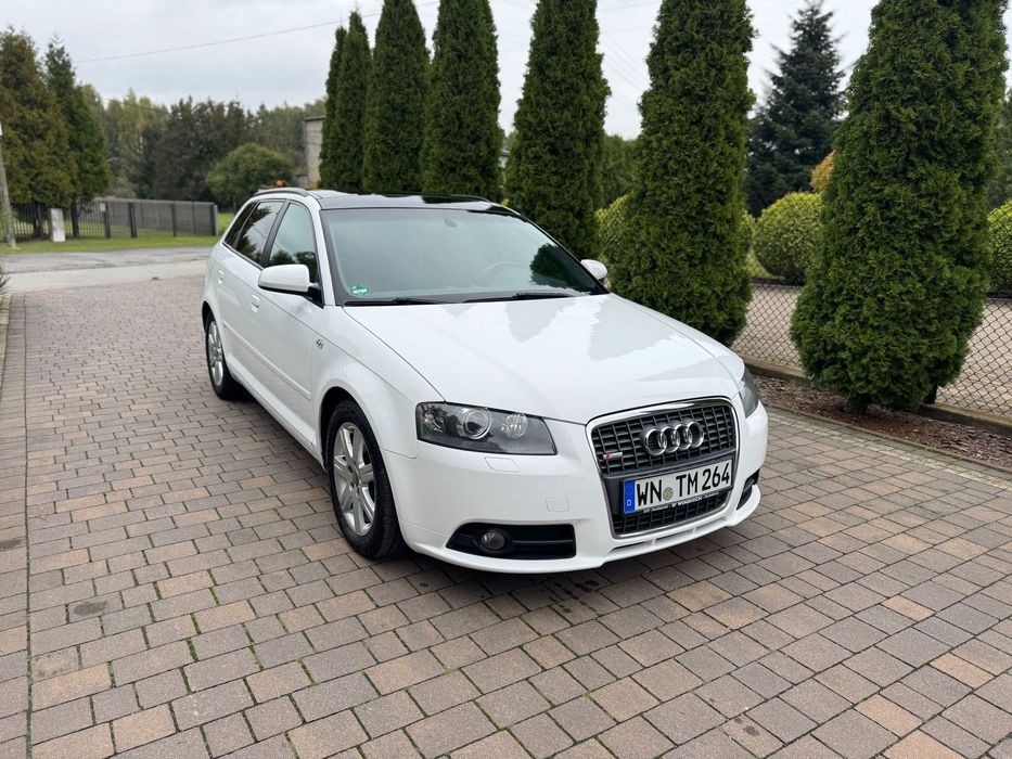 Audi A3 3-drzwiowe S-line! Xenon! Panorama! Alu! Opłacony!