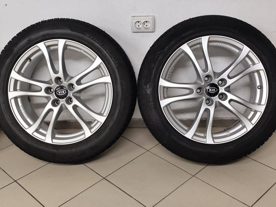 Колеса, диски+шины R-18 5*114,3, 8j, et40 KIA, Hundai, Renault, Nissan