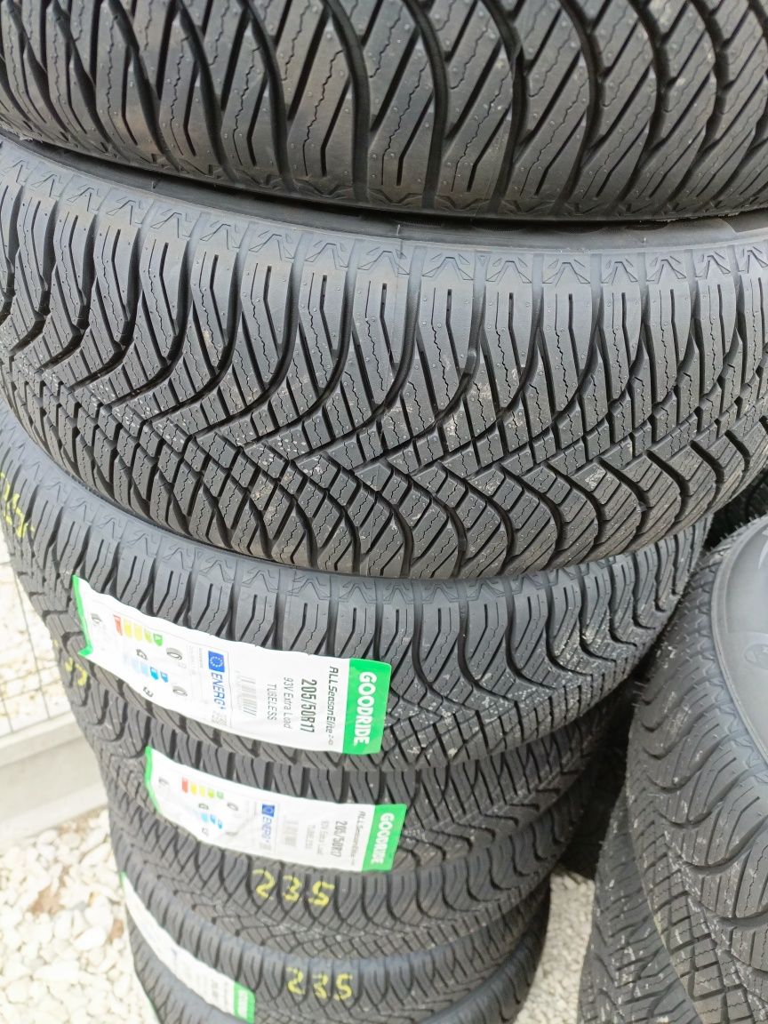 Nowe opony całoroczne wielosezonowe 205/50/17 Goodride
