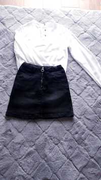 Strój  galowy  koszula bluzka  spódniczka  Coccodrillo  Zara