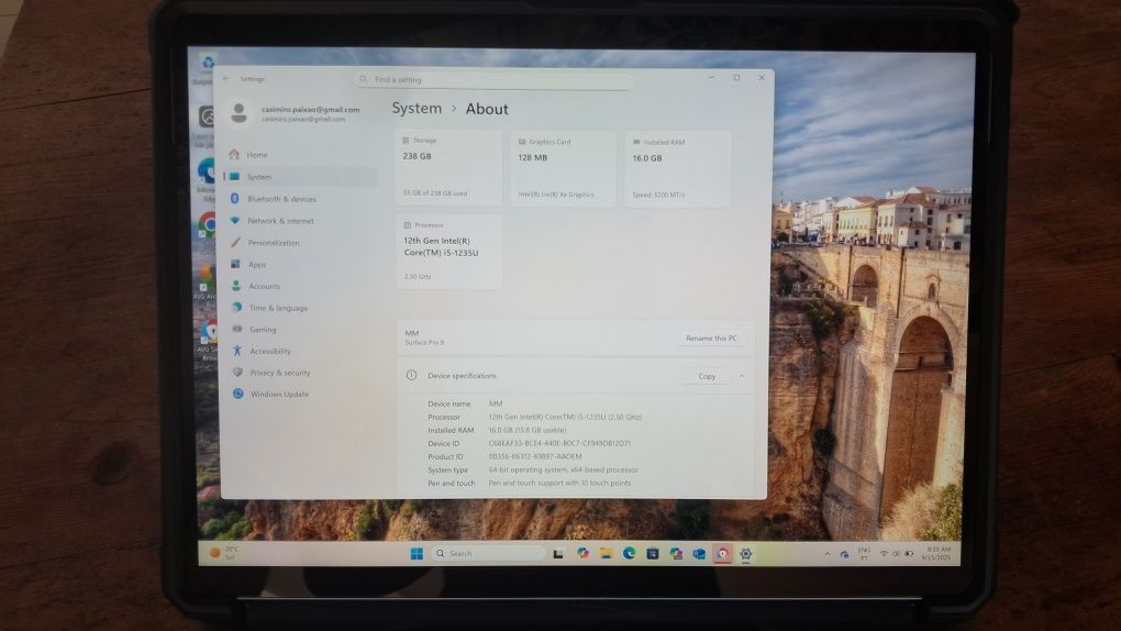 Microsoft surface pro 9