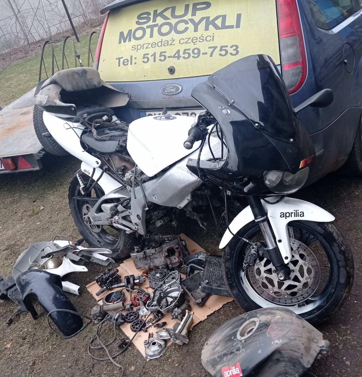 Aprilia 125 rs 122 rotax 123 części blok gaźnik moduł koło lagi zegar
