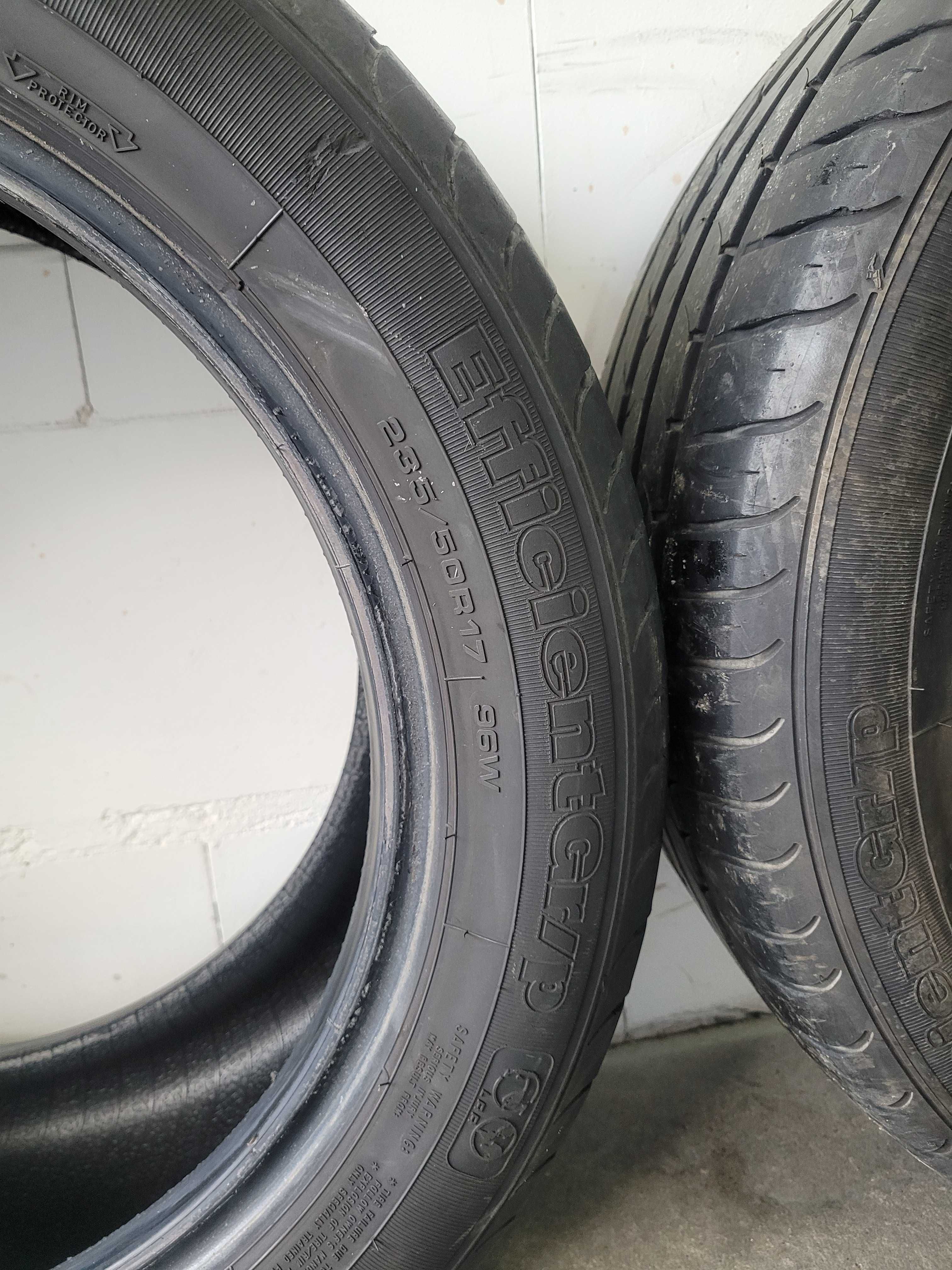 Goodyear EFFICIENTGRIP 235/50/R17 tanio dobry stan, cena za komplet!