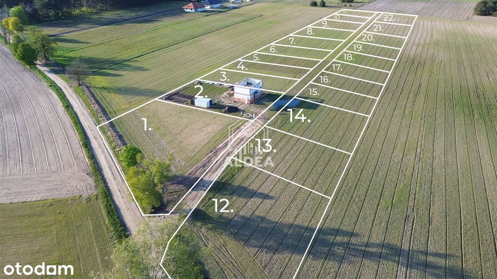 Działki budowlane niepodal jeziora blisko S5