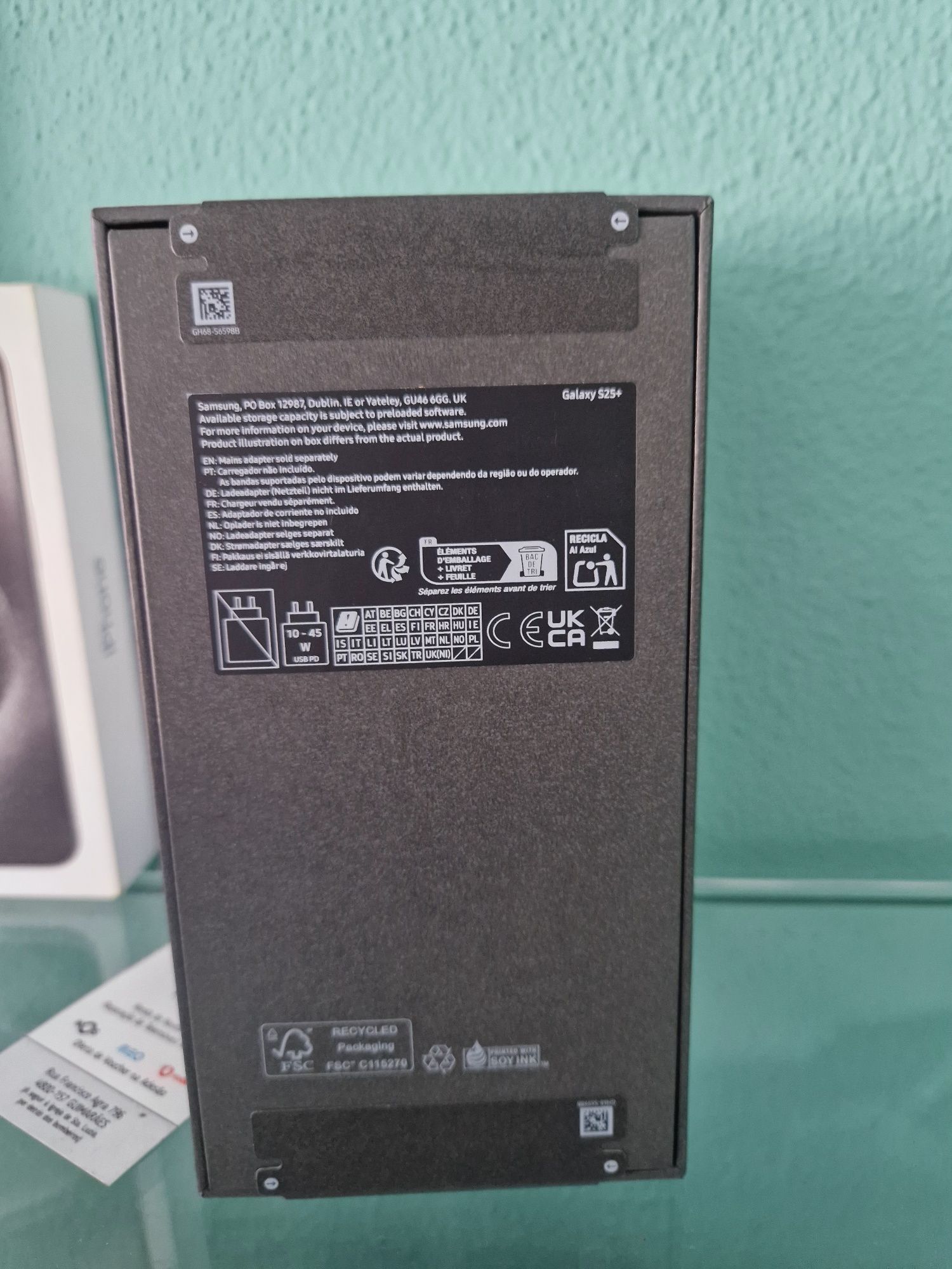 Samsung S25 plus 256gb, NoVo Selado, FACILIDADE Pagamento,  loja Guima