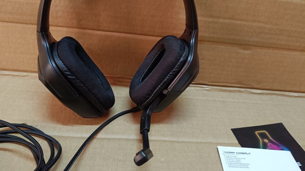 THE G-LAB KORP Cobalt Zestaw słuchawkowy dla graczy