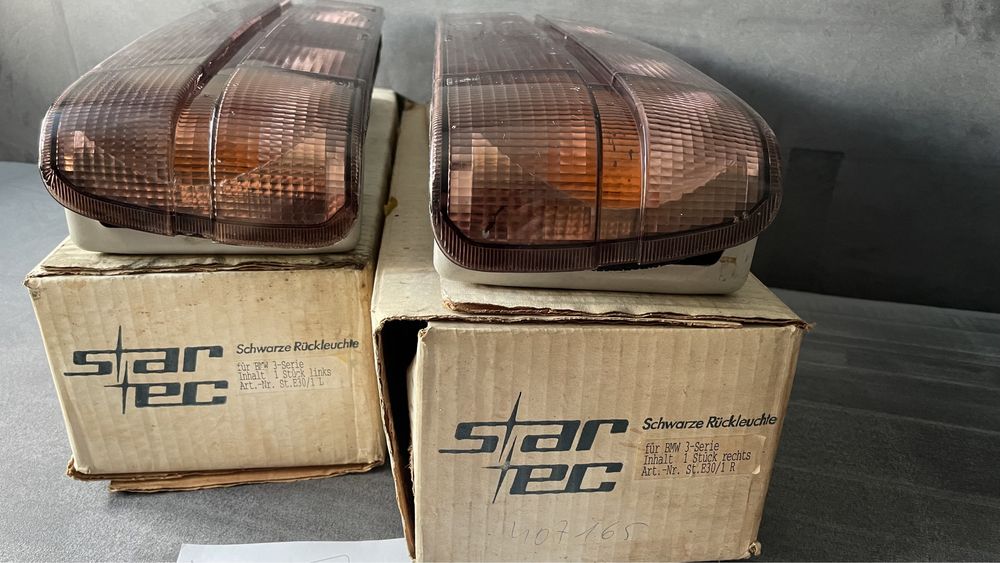 Tylne lampy STARTEC BMW 3 E30 Waska Rarytas Unikat