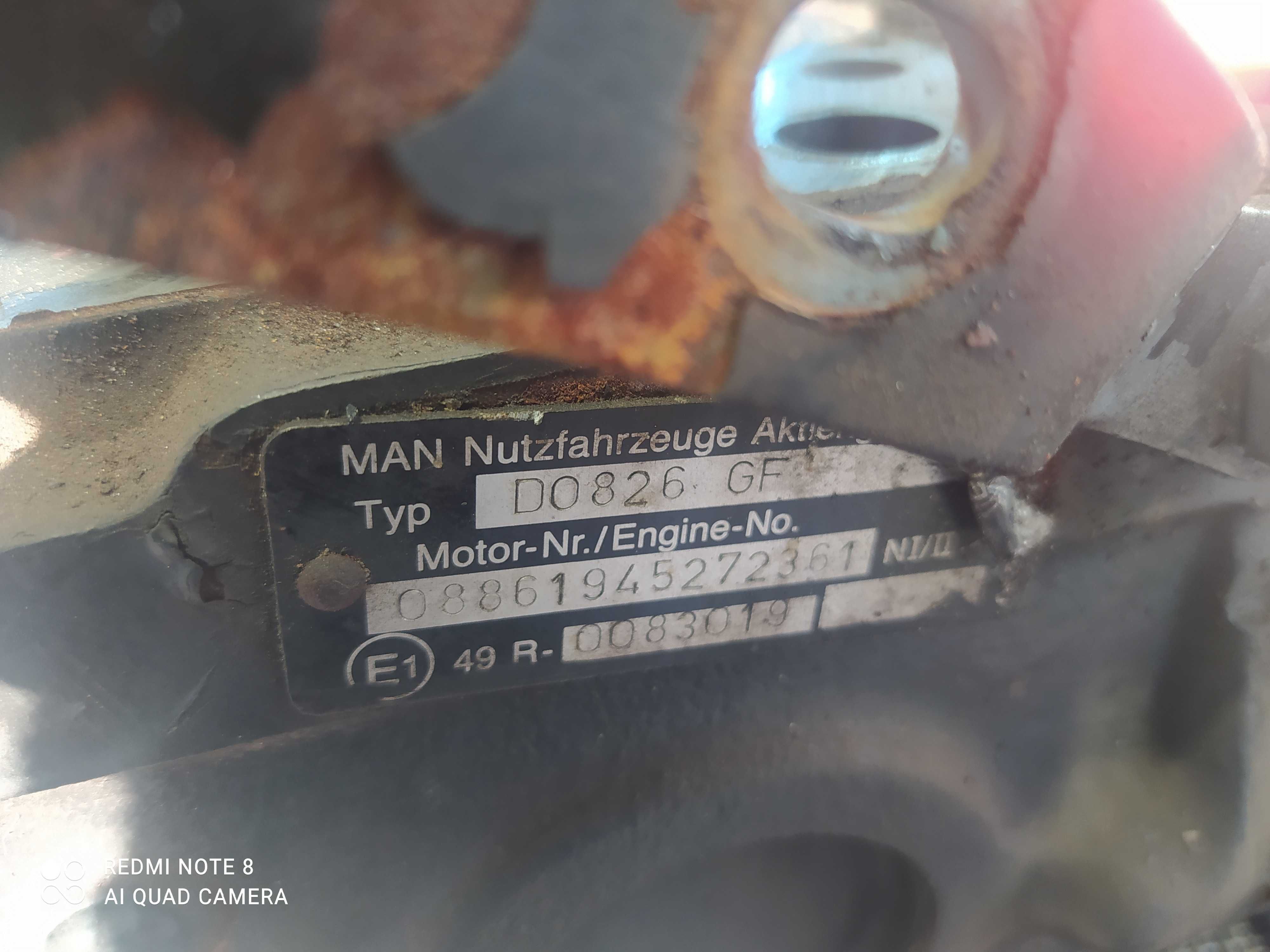 Man 8.150 G90 D0826 Fendt blok silnika