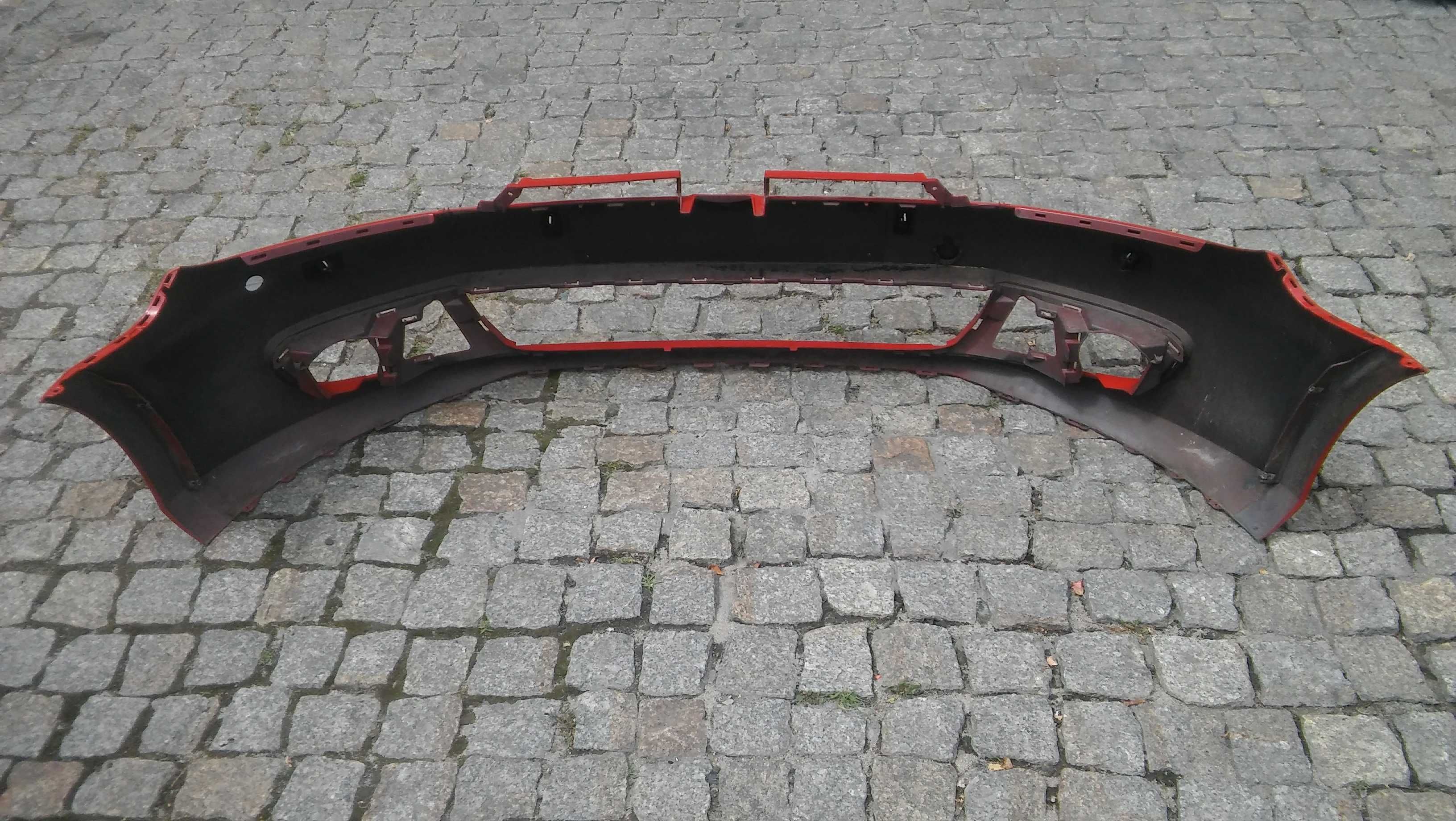 VW Golf 6,VI,od 08r,zderzak przód,hatchback,CZERWONY=LY3D,orygin,PDCx4