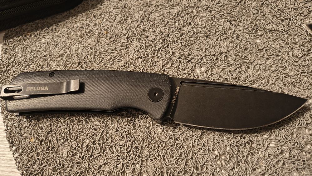 Nóż Petrified fish Beluga