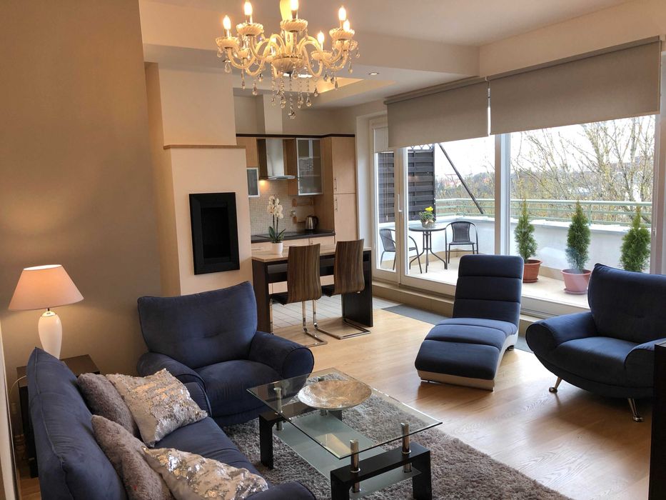 Mieszkanie 48 m2 Al. Wilanowska Mokotów, rezydencja.