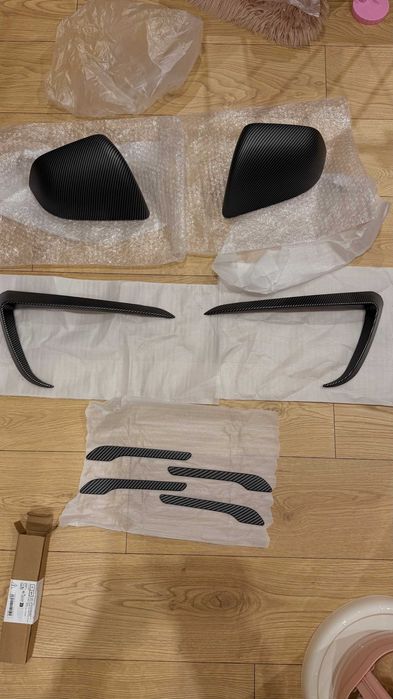 спойлер на Tesla Model 3, Y жабры, дефлектор, тюнинг, накладки, губа