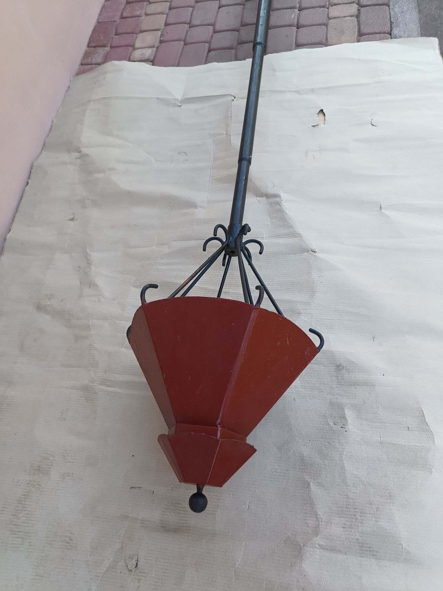 Lampa ogrodowa z masztem 3m