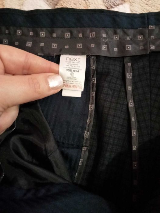 Мужские брендовые брюки Next.