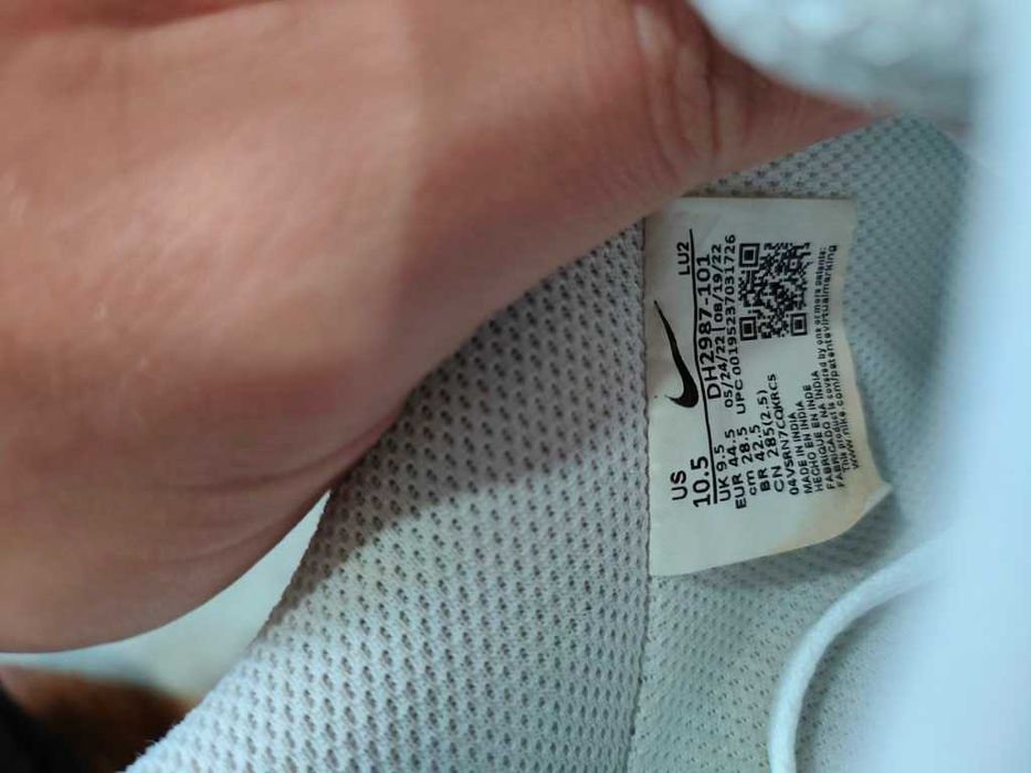 Кросівки Nike Court Vision Low р-44.5 оригінал кроссовки найк белые ке